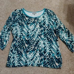 Ladies 3/4 length top